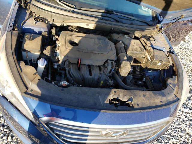 5NPE24AFXHH508596 - 2017 HYUNDAI SONATA SE BLUE photo 11