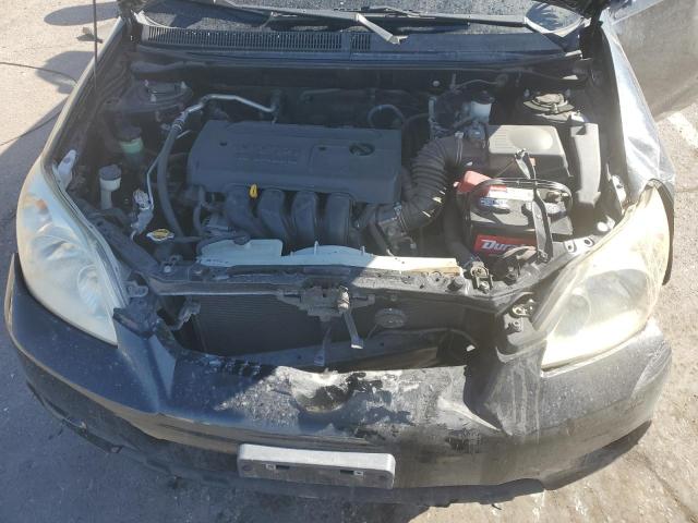 2T1KR32E68C719442 - 2008 TOYOTA COROLLA MA XR BLACK photo 11