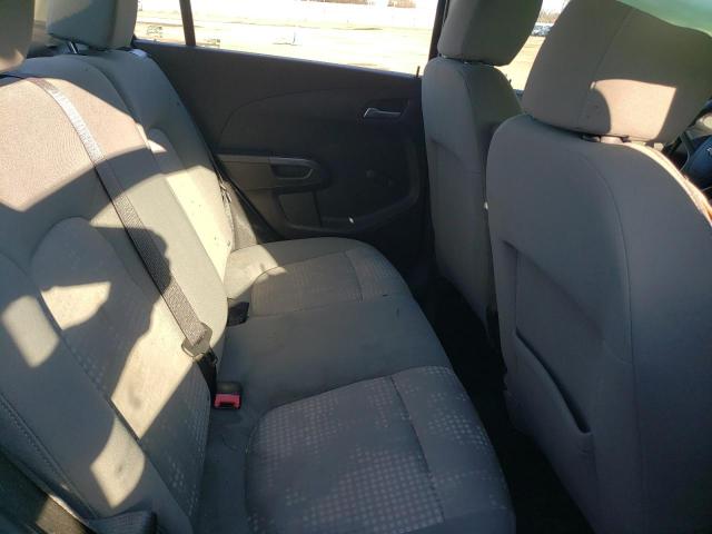 1G1JA5EH5C4182510 - 2012 CHEVROLET SONIC LS BLACK photo 10