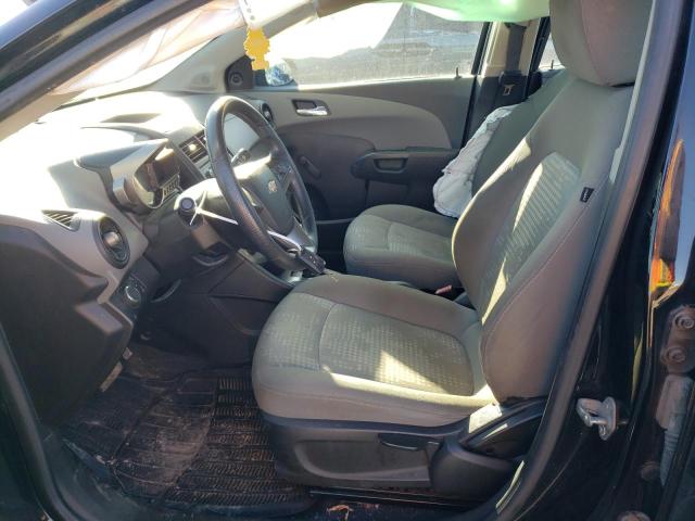 1G1JA5EH5C4182510 - 2012 CHEVROLET SONIC LS BLACK photo 7