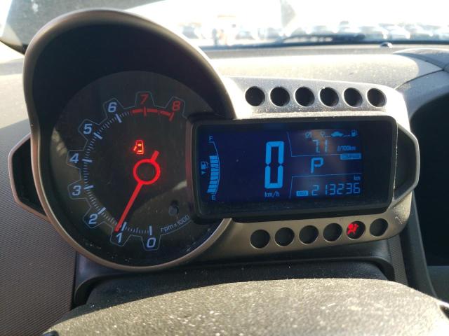 1G1JA5EH5C4182510 - 2012 CHEVROLET SONIC LS BLACK photo 9