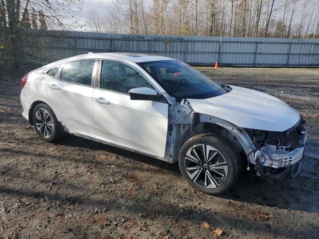 19XFC1F75HE211130 - 2017 HONDA CIVIC EXL თეთრი ფოტო 4