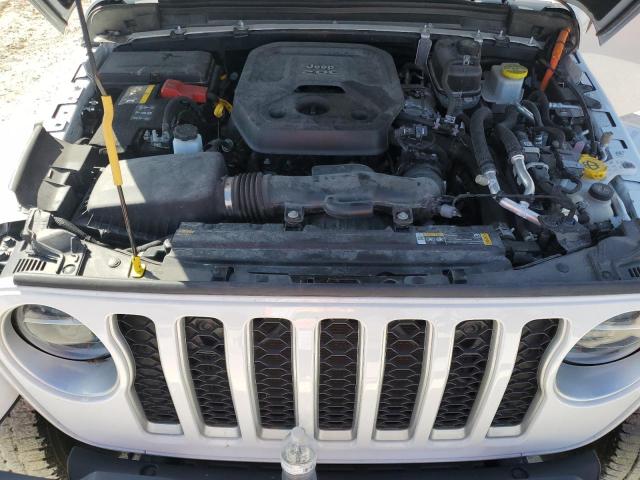 1C4JJXP63NW274415 - 2022 JEEP WRANGLER U SAHARA 4XE WHITE photo 12