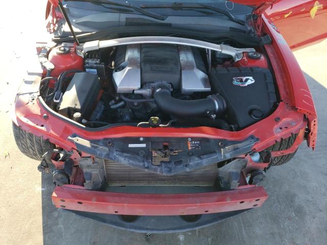 2G1FK1EJ0E9256351 - 2014 CHEVROLET CAMARO 2SS RED photo 11