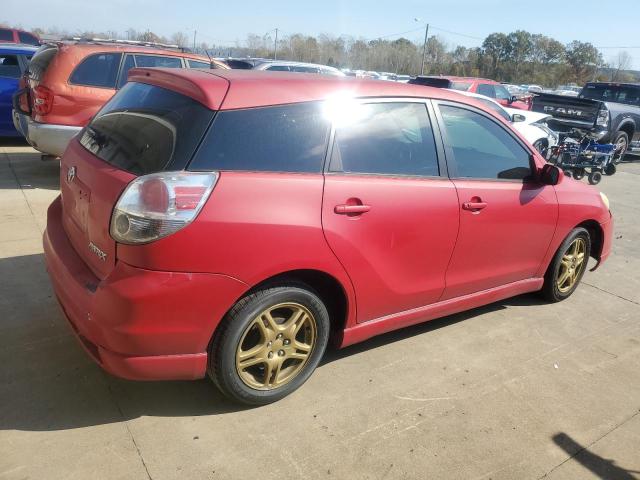 2T1KR32E17C665062 - 2007 TOYOTA COROLLA MA XR RED photo 3