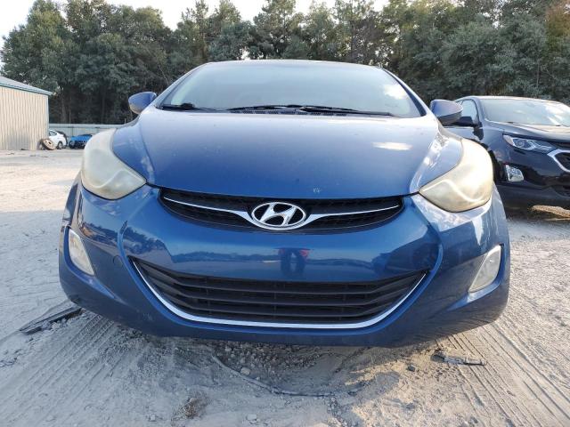 KMHDH4AE7DU958414 - 2013 HYUNDAI ELANTRA GLS BLUE photo 5