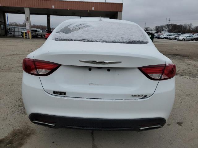 1C3CCCBB3FN729954 - 2015 CHRYSLER 200 S WHITE photo 6