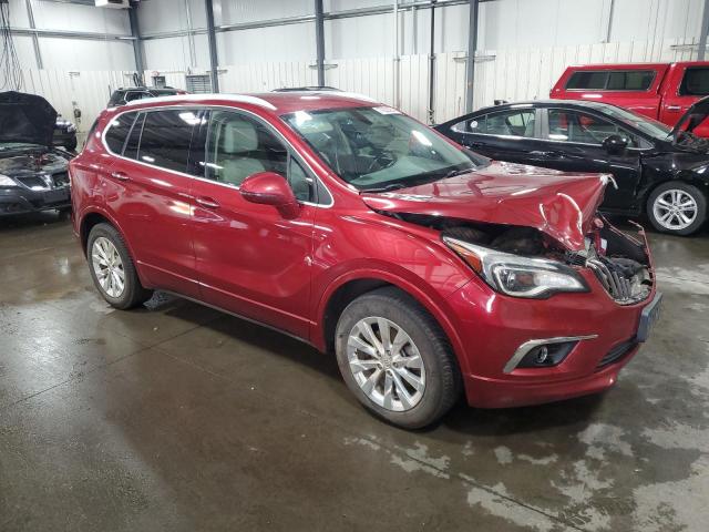 LRBFXDSA8HD119520 - 2017 BUICK ENVISION ESSENCE RED photo 4