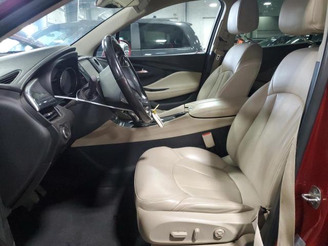 LRBFXDSA8HD119520 - 2017 BUICK ENVISION ESSENCE RED photo 7