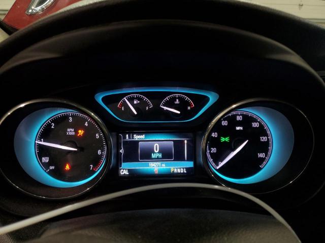 LRBFXDSA8HD119520 - 2017 BUICK ENVISION ESSENCE RED photo 9