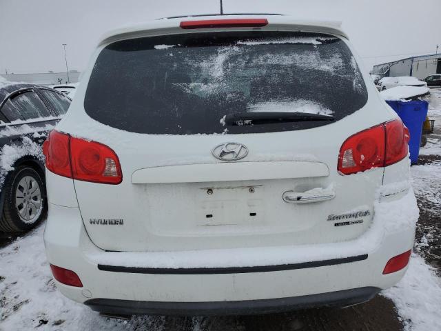 5NMSH73E17H012430 - 2007 HYUNDAI SANTA FE SE WHITE photo 6