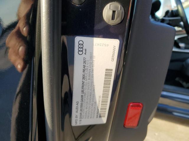 WAUM2AF25KN046145 - 2019 AUDI A6 PRESTIGE შავი ფოტო 12