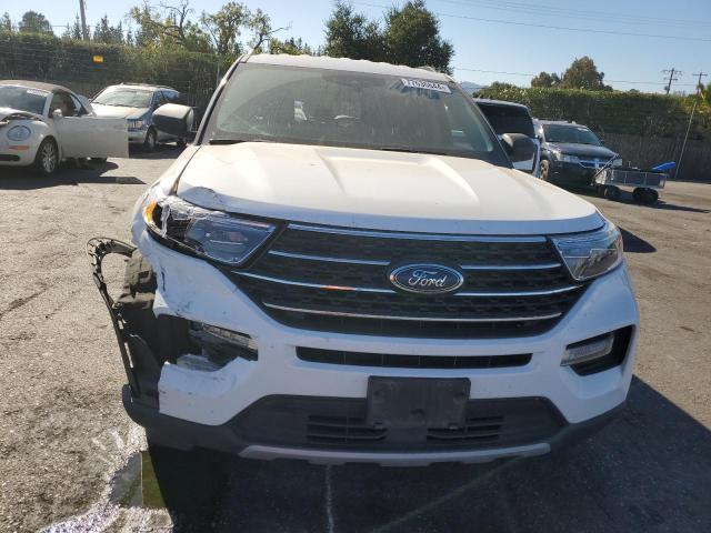 1FMSK7DHXMGB17864 - 2021 FORD EXPLORER XLT WHITE photo 5