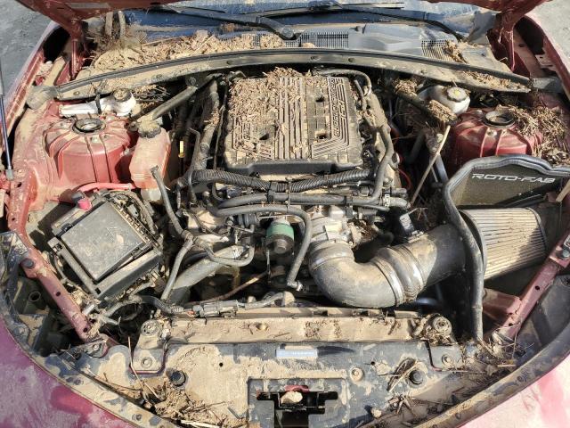 1G1FK3D6XJ0131659 - 2018 CHEVROLET CAMARO ZL1 RED photo 11