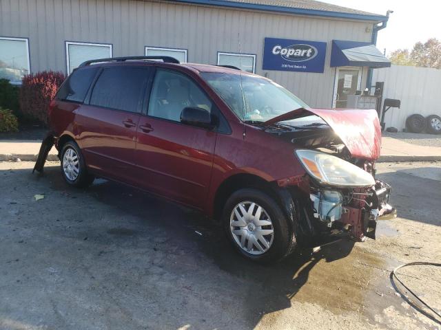 5TDZA23C65S296989 - 2005 TOYOTA SIENNA LE CE BURGUNDY photo 4