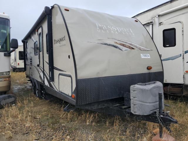 4YDT24020GT411520 - 2016 KEYSTONE PASSPORT TWO TONE photo 1