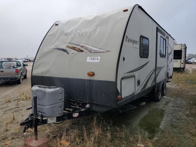 4YDT24020GT411520 - 2016 KEYSTONE PASSPORT TWO TONE photo 2