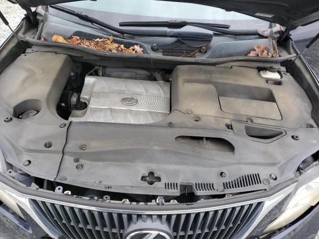 2T2ZK1BA7AC039457 - 2010 LEXUS RX 350 BLACK photo 12