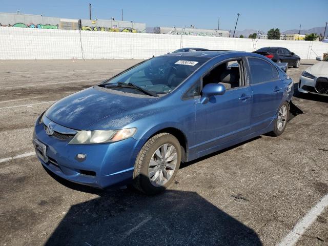 2HGFA1F9XAH538786 - 2010 HONDA CIVIC EXL ლურჯი ფოტო 1