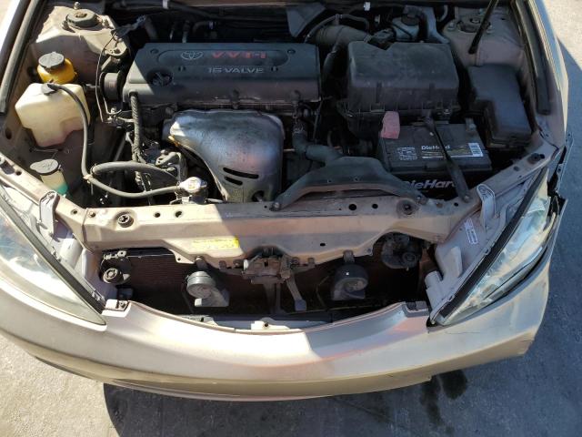 4T1BE32K83U137769 - 2003 TOYOTA CAMRY LE BEIGE photo 11