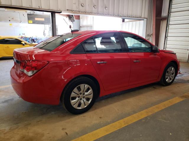 1G1PC5SH7G7165334 - 2016 CHEVROLET CRUZE LIMI LS RED photo 3