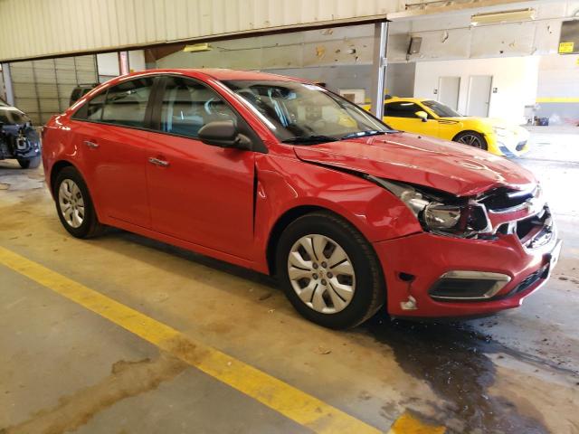 1G1PC5SH7G7165334 - 2016 CHEVROLET CRUZE LIMI LS RED photo 4