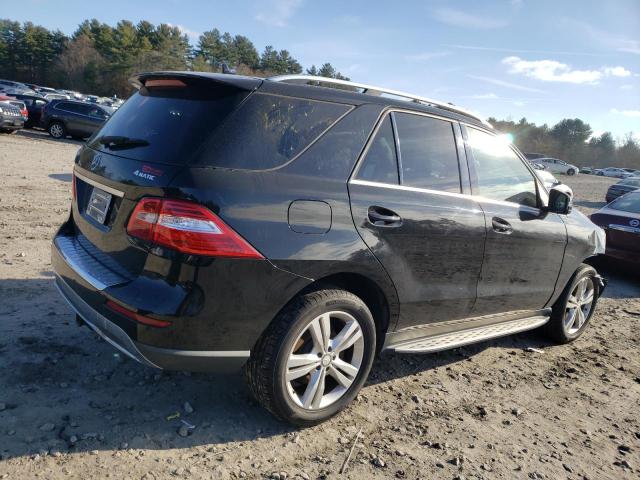 4JGDA5HBXDA242274 - 2013 MERCEDES-BENZ ML 350 4MATIC BLACK photo 3
