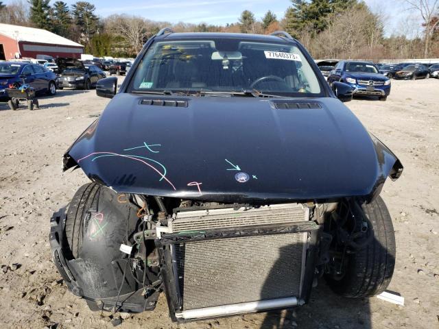 4JGDA5HBXDA242274 - 2013 MERCEDES-BENZ ML 350 4MATIC BLACK photo 5