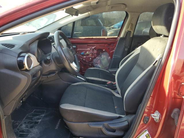 3N1CN8EV1LL805792 - 2020 NISSAN VERSA SV RED photo 7