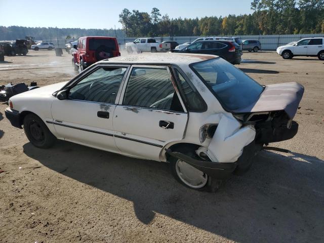 1Y1SK5468MZ078036 - 1991 GEO PRIZM BASE WHITE photo 2