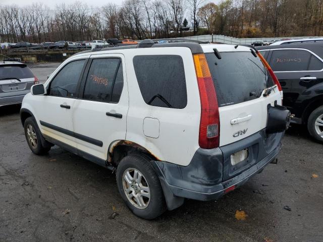 JHLRD78822C068691 - 2002 HONDA CR-V EX WHITE photo 2