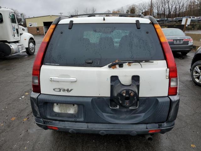 JHLRD78822C068691 - 2002 HONDA CR-V EX WHITE photo 6