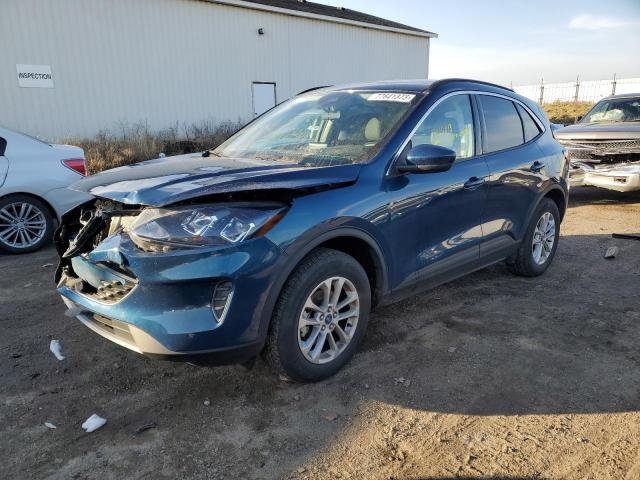 1FMCU9G61LUC73876 - 2020 FORD ESCAPE SE BLUE photo 1