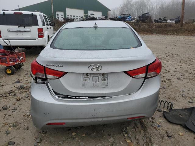 5NPDH4AE0BH015700 - 2011 HYUNDAI ELANTRA GLS SILVER photo 6