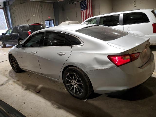 1G1ZD5ST1JF205088 - 2018 CHEVROLET MALIBU LT SILVER photo 2