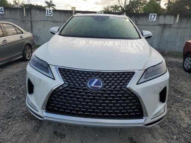 JTJJGKFA6N2029068 - 2022 LEXUS RX 450H L LUXURY WHITE photo 5