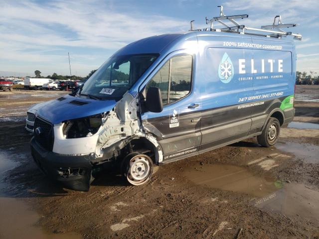 1FTBR1C82NKA40369 - 2022 FORD TRANSIT T-250 BLUE photo 1