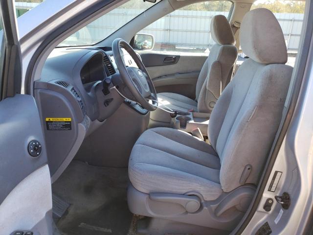 KNDMB233666065535 - 2006 KIA SEDONA EX SILVER photo 7