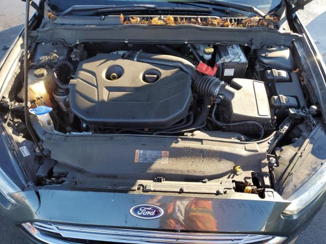 3FA6P0H96FR230200 - 2015 FORD FUSION SE GRAY photo 11