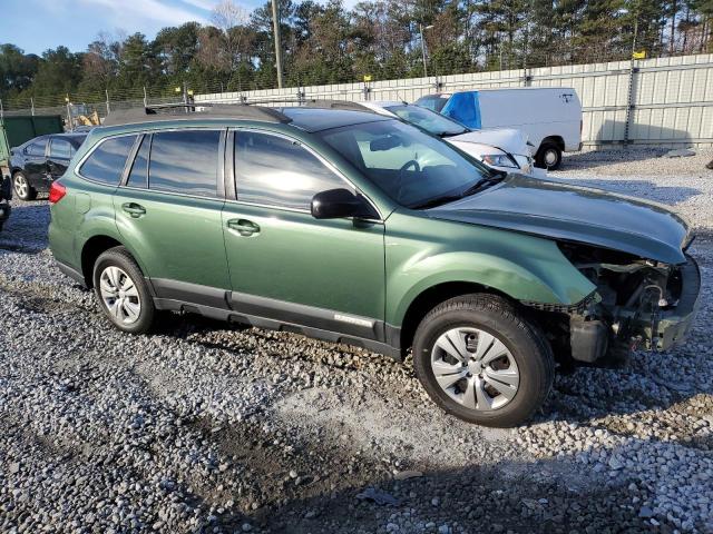 4S4BRCAC1A3330976 - 2010 SUBARU OUTBACK 2.5I GREEN photo 4