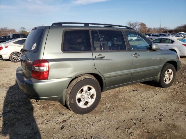 JTEHD21AX70046077 - 2007 TOYOTA HIGHLANDER GREEN photo 3