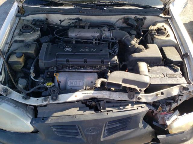 KMHJF35F6XU769036 - 1999 HYUNDAI ELANTRA GLS WHITE photo 11