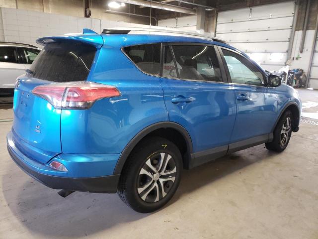 2T3BFREV9GW424735 - 2016 TOYOTA RAV4 LE BLUE photo 3