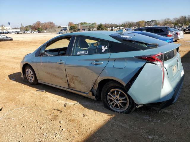 JTDKBRFU5G3005978 - 2016 TOYOTA PRIUS TEAL photo 2