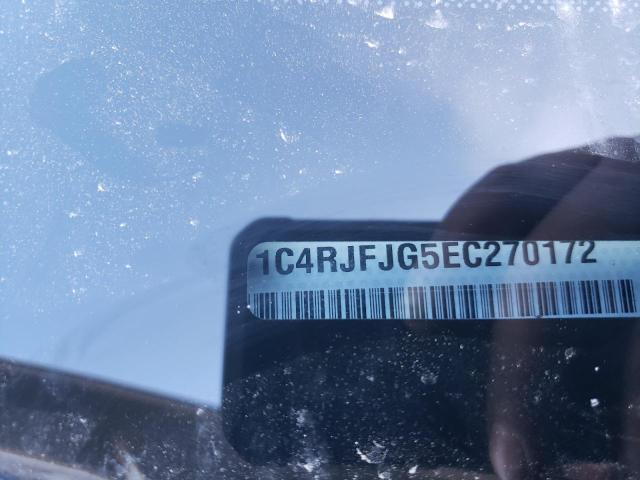 1C4RJFJG5EC270172 - 2014 JEEP GRAND CHER SUMMIT თეთრი ფოტო 13