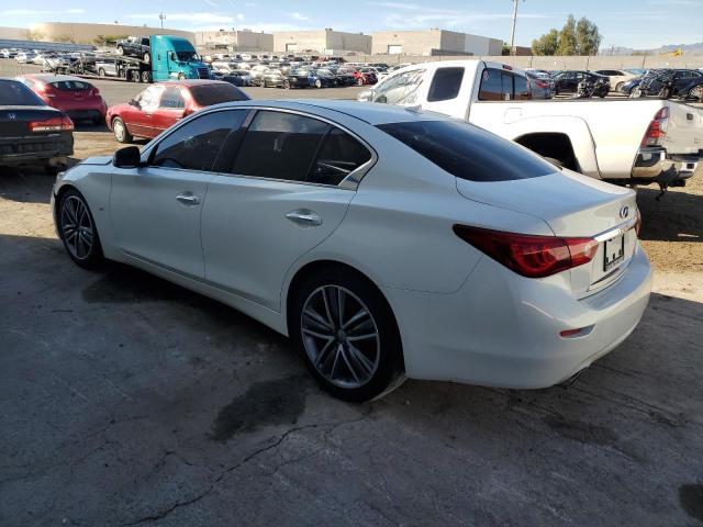 JN1BV7AP8FM344470 - 2015 INFINITI Q50 BASE WHITE photo 2