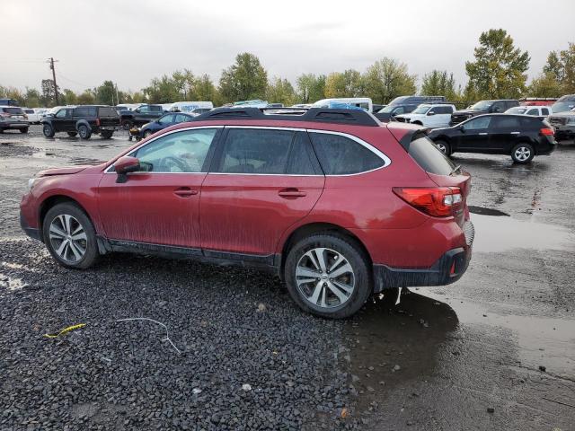 4S4BSANC6J3287206 - 2018 SUBARU OUTBACK 2.5I LIMITED RED photo 2