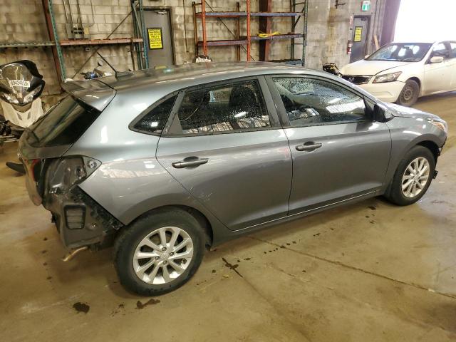 3KPC25A31KE079637 - 2019 HYUNDAI ACCENT SE GRAY photo 3