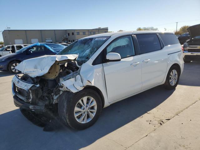 KNDMB5C1XH6225533 - 2017 KIA SEDONA LX WHITE photo 1