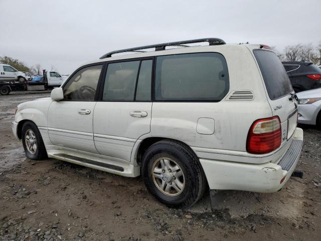 JT6HT00W5W0021280 - 1998 LEXUS LX 470 WHITE photo 2